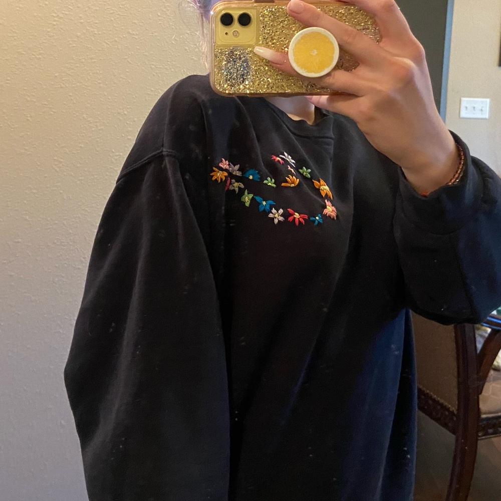 Hand Embroidered Pullover